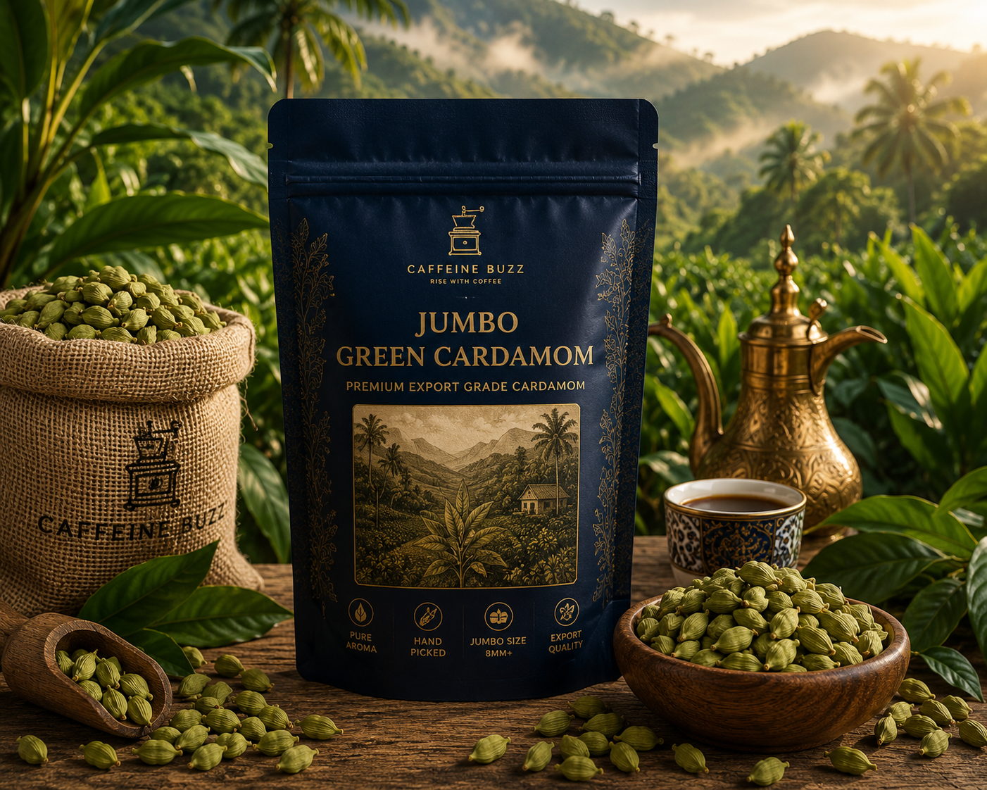 Jumbo Green Cardamom